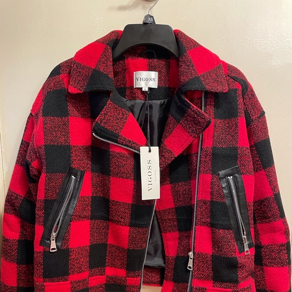 Vigors Buffalo Plaid Red/Black Jacket - Picture 5 of 7